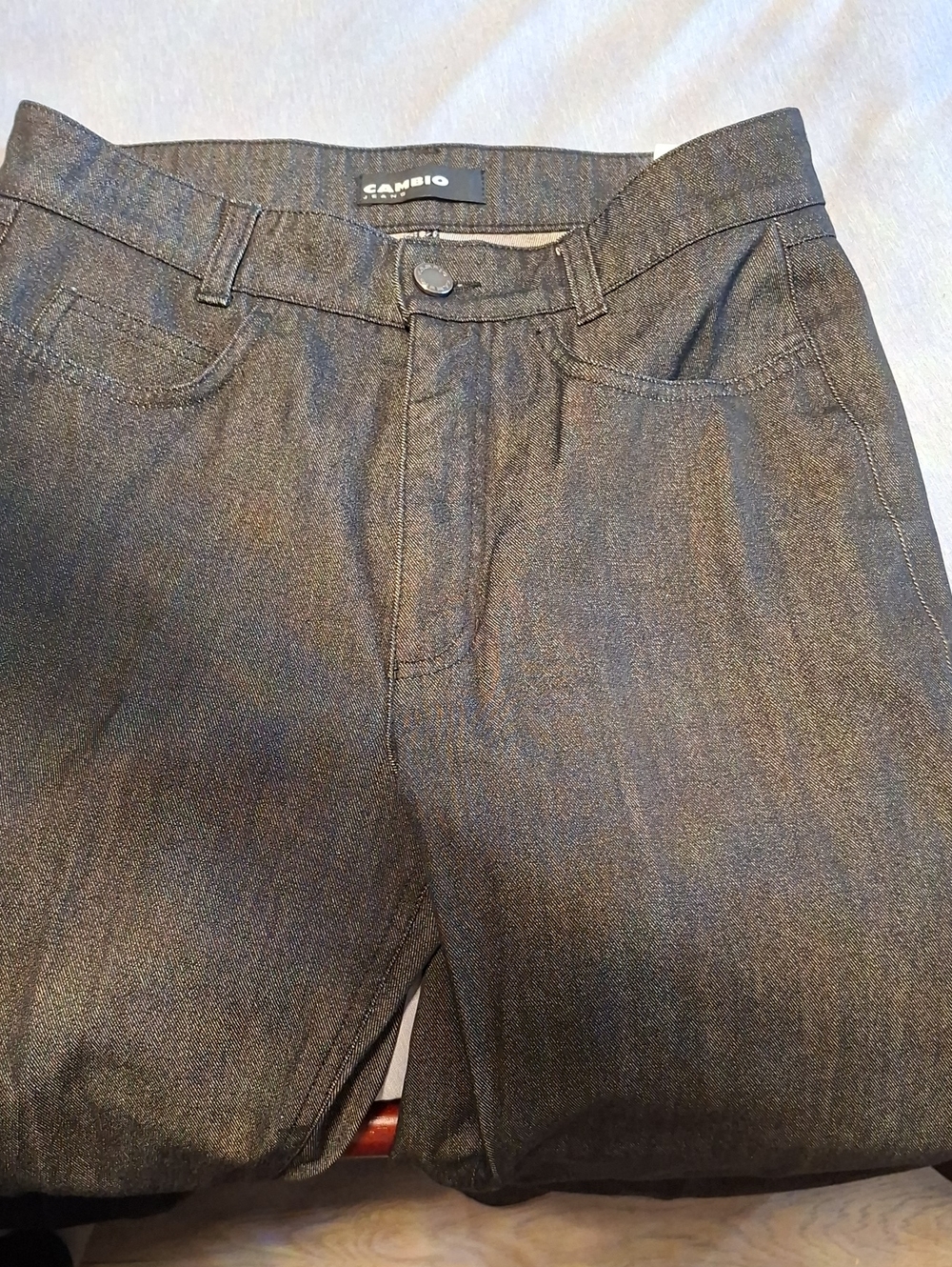 Cambio Women's Dark Gray Jeans